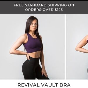 Alphalete revival sports bra size xs